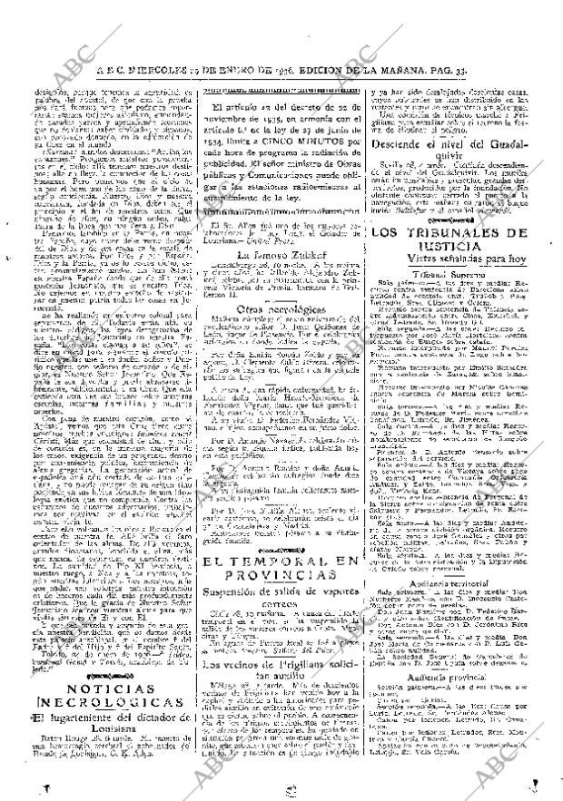 ABC MADRID 29-01-1936 página 33