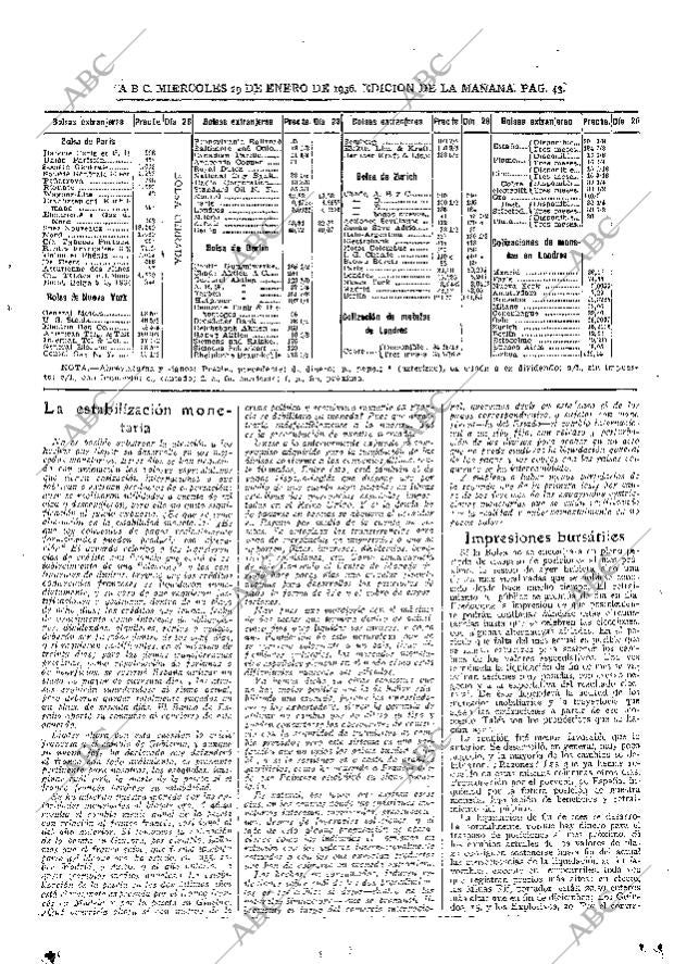ABC MADRID 29-01-1936 página 43