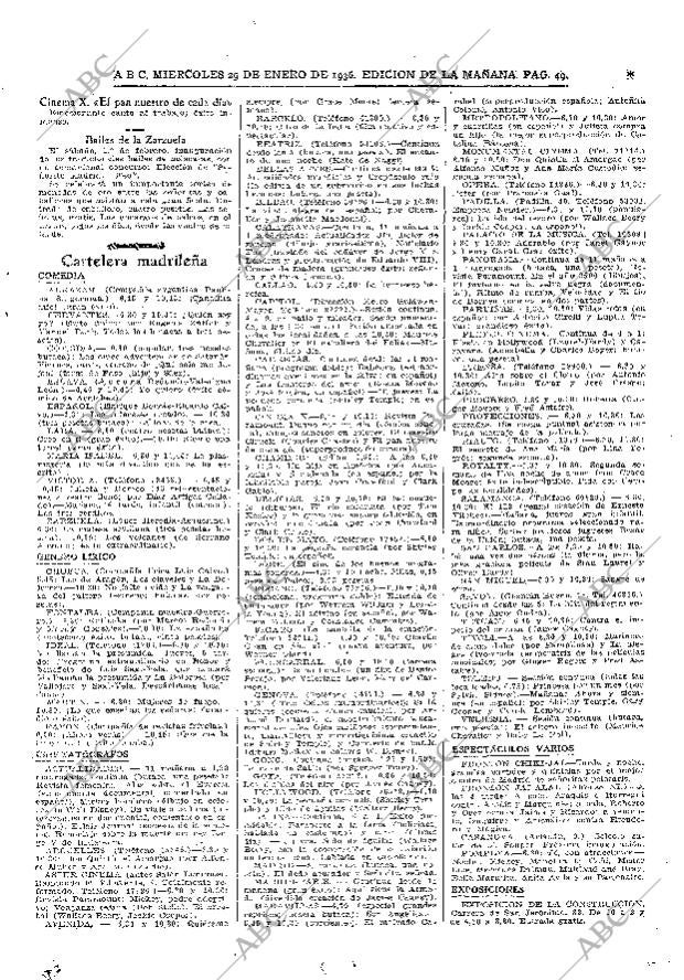 ABC MADRID 29-01-1936 página 49