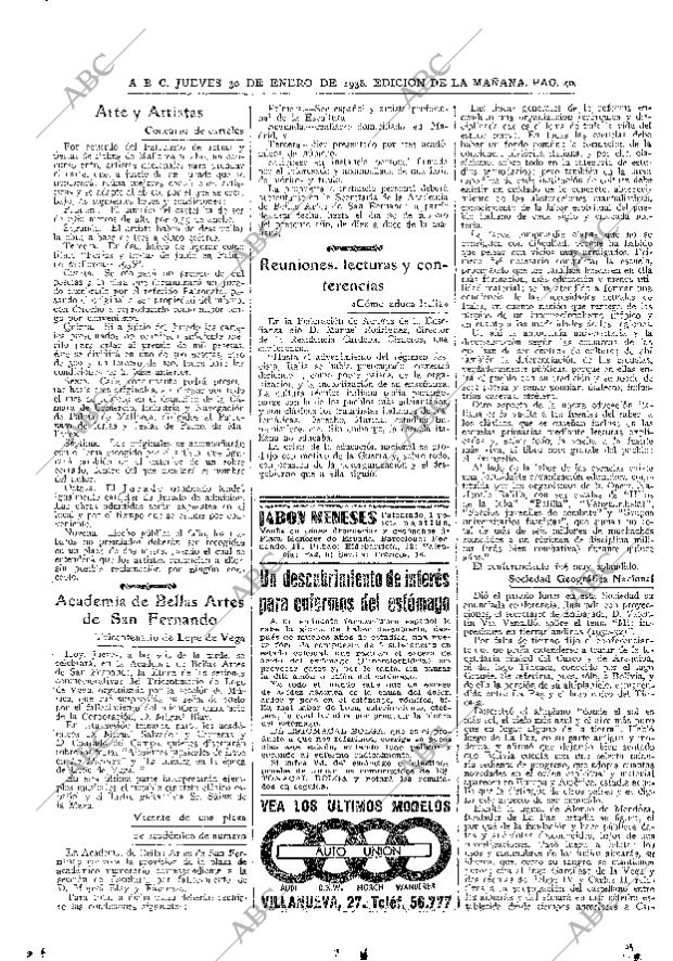 ABC MADRID 30-01-1936 página 40