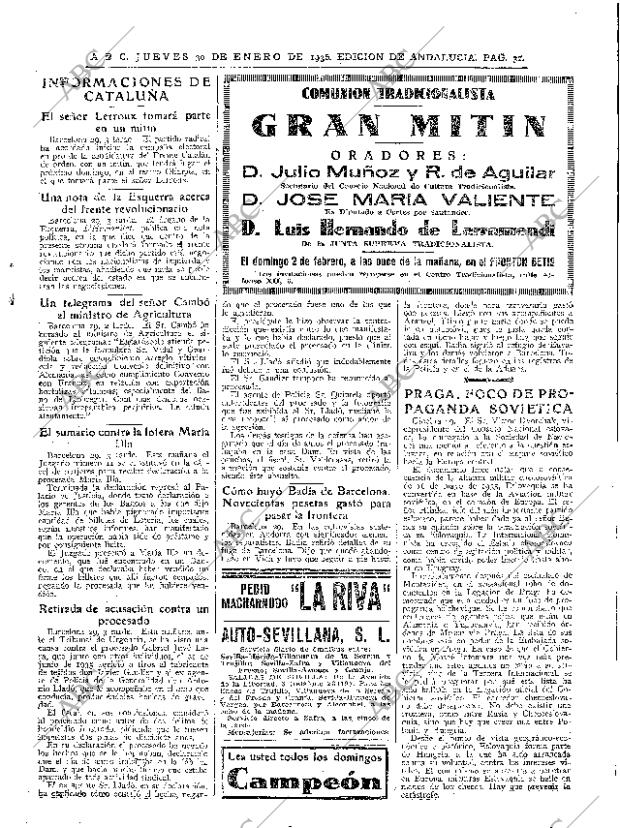 ABC SEVILLA 30-01-1936 página 31