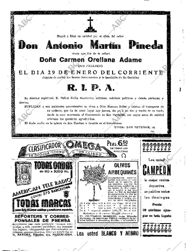 ABC SEVILLA 30-01-1936 página 42