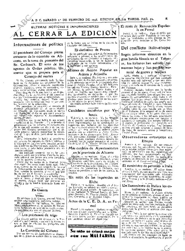 ABC MADRID 01-02-1936 página 43