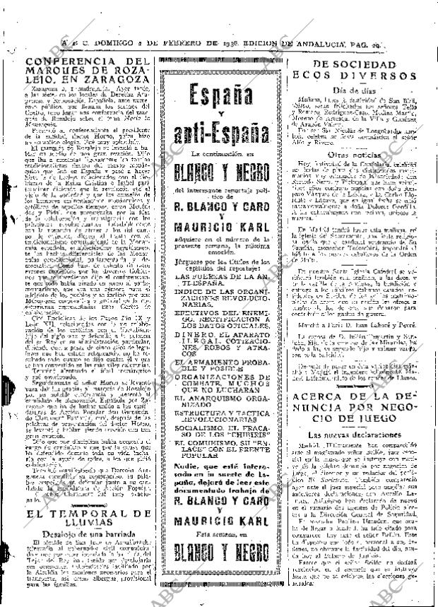 ABC SEVILLA 02-02-1936 página 27