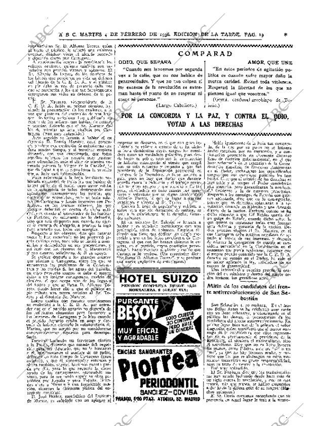 ABC MADRID 04-02-1936 página 19