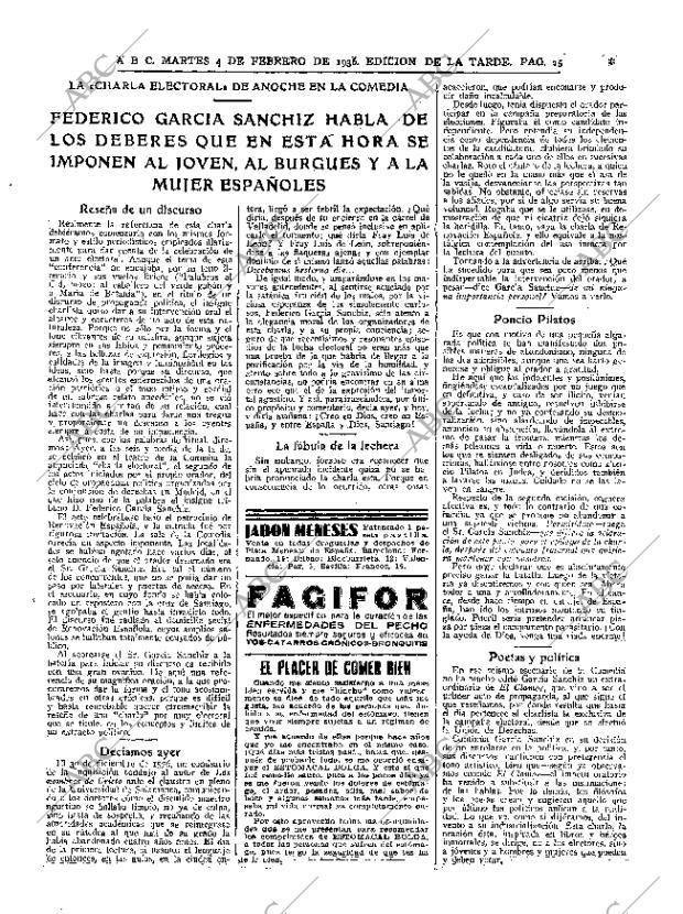 ABC MADRID 04-02-1936 página 25