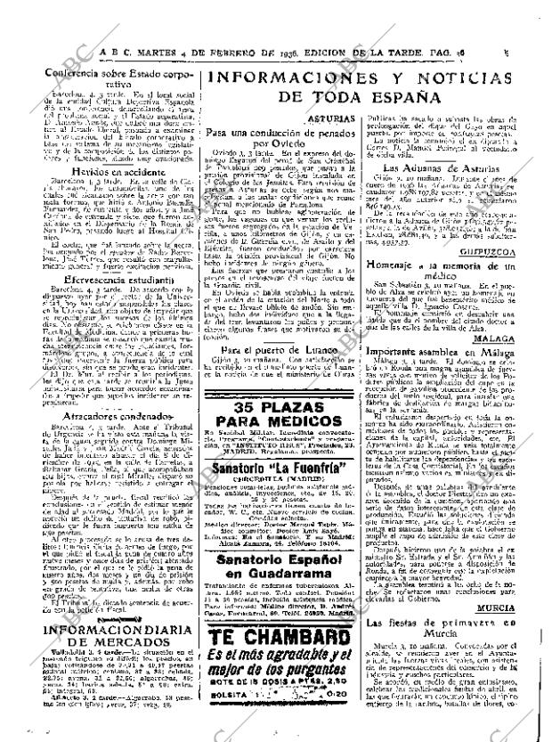 ABC MADRID 04-02-1936 página 36