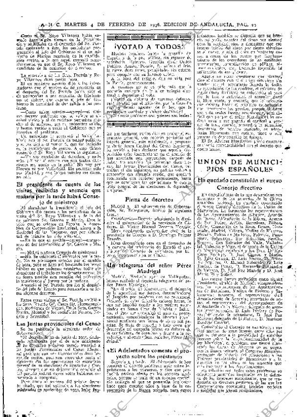 ABC SEVILLA 04-02-1936 página 14