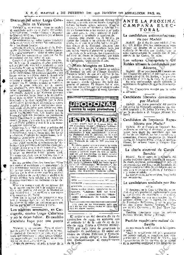 ABC SEVILLA 04-02-1936 página 19