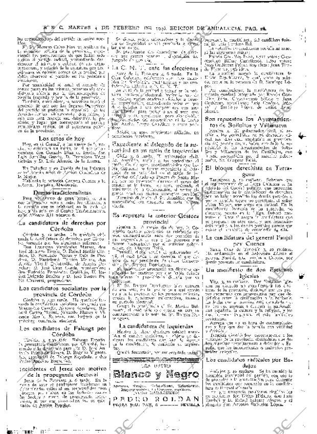 ABC SEVILLA 04-02-1936 página 20