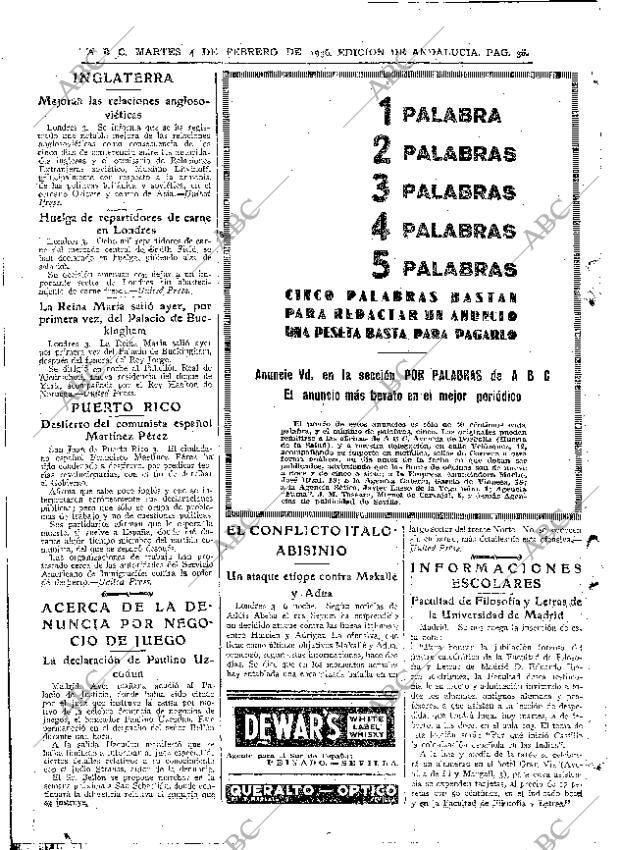 ABC SEVILLA 04-02-1936 página 28