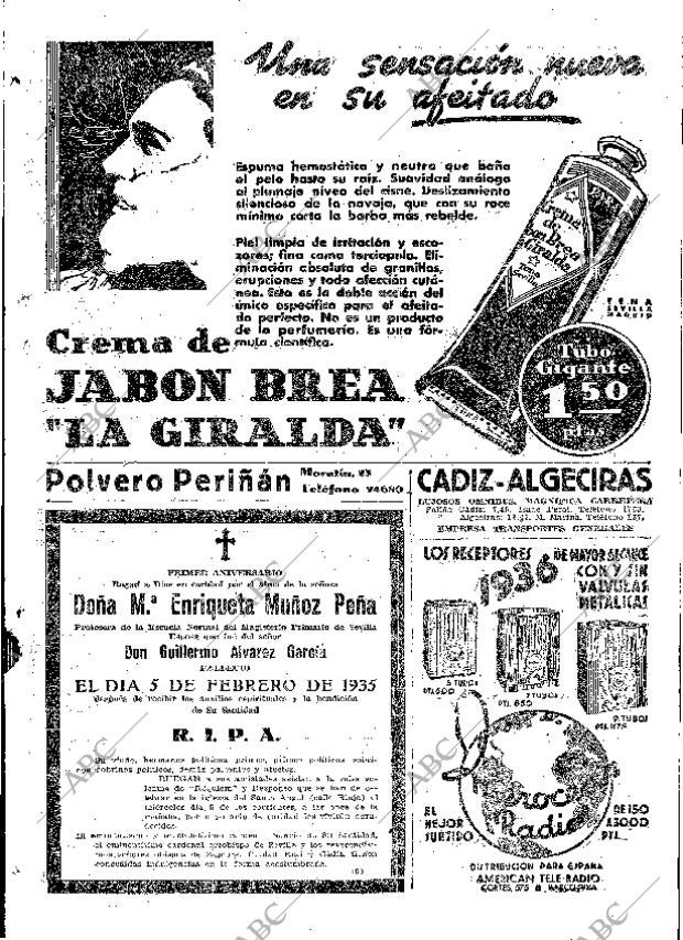 ABC SEVILLA 04-02-1936 página 41