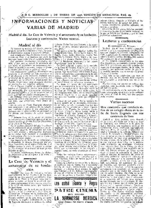 ABC SEVILLA 05-02-1936 página 21