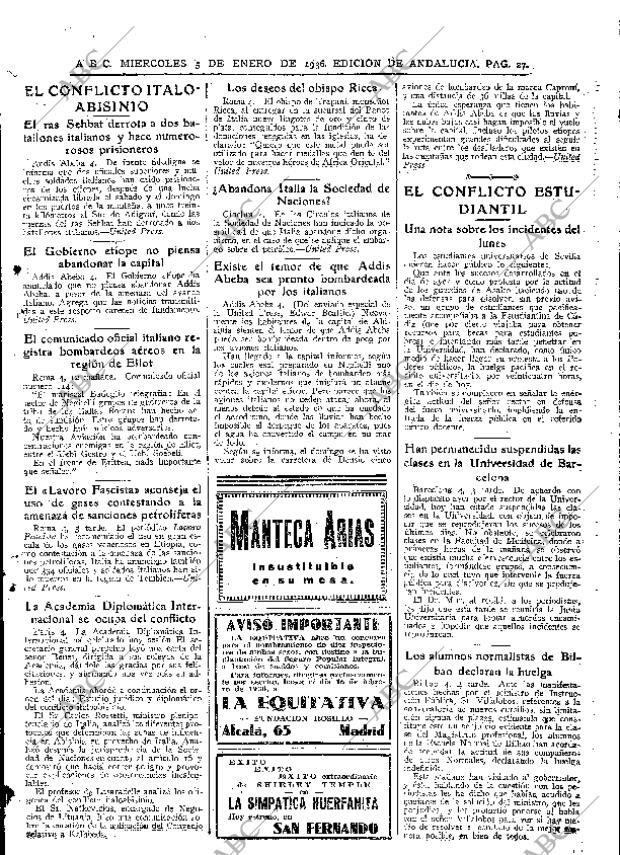 ABC SEVILLA 05-02-1936 página 23