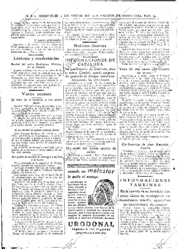 ABC SEVILLA 05-02-1936 página 26
