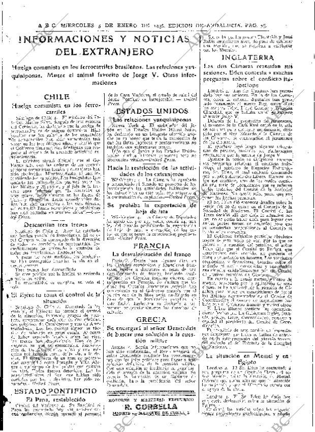 ABC SEVILLA 05-02-1936 página 29