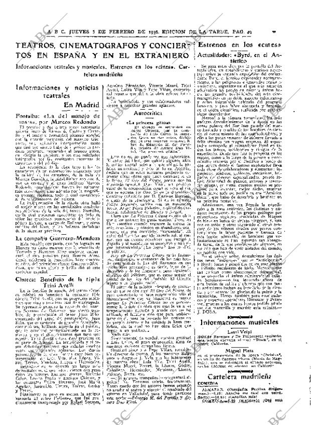 ABC MADRID 06-02-1936 página 49