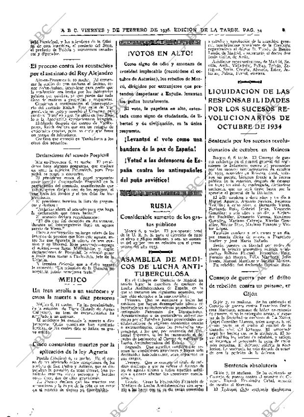 ABC MADRID 07-02-1936 página 34