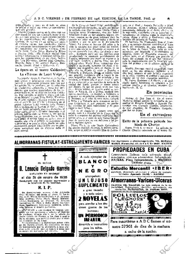 ABC MADRID 07-02-1936 página 47