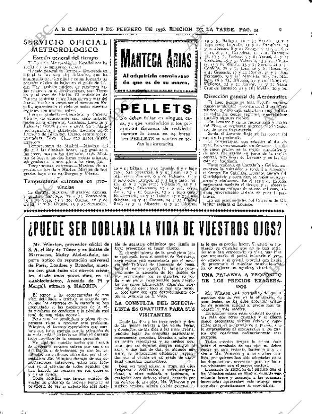 ABC MADRID 08-02-1936 página 34