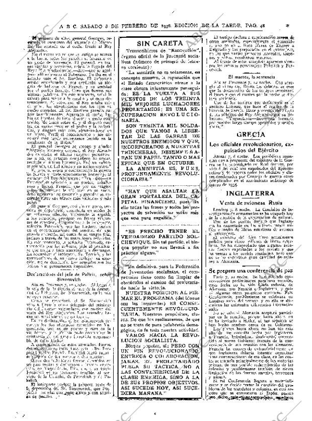 ABC MADRID 08-02-1936 página 48