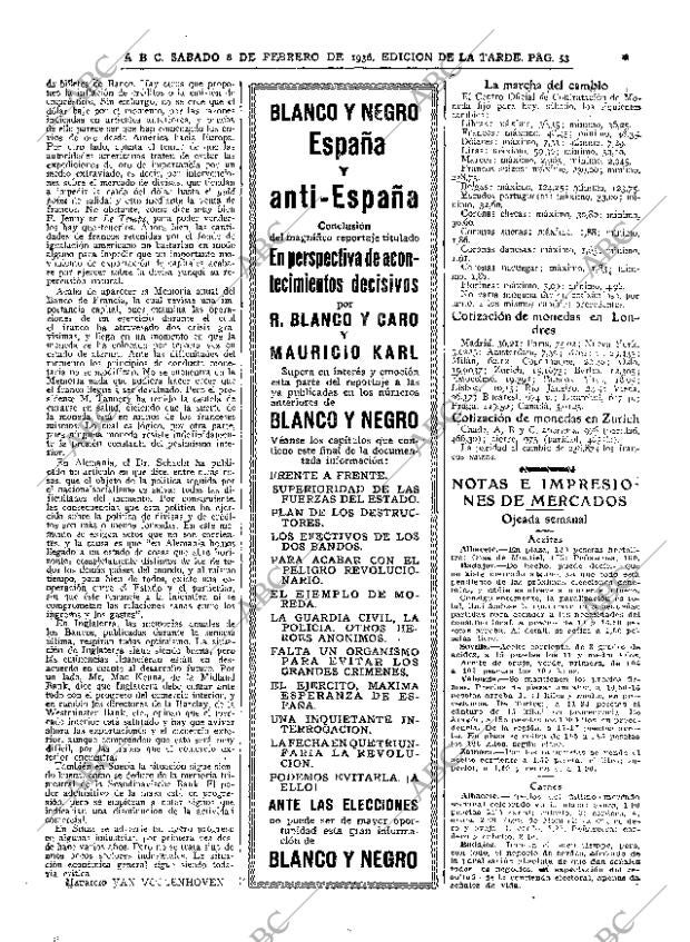 ABC MADRID 08-02-1936 página 53