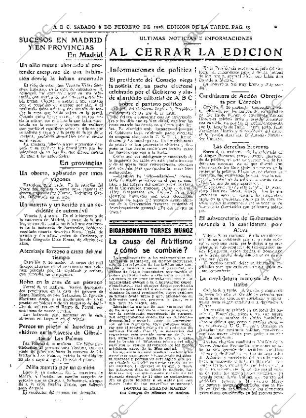 ABC MADRID 08-02-1936 página 55