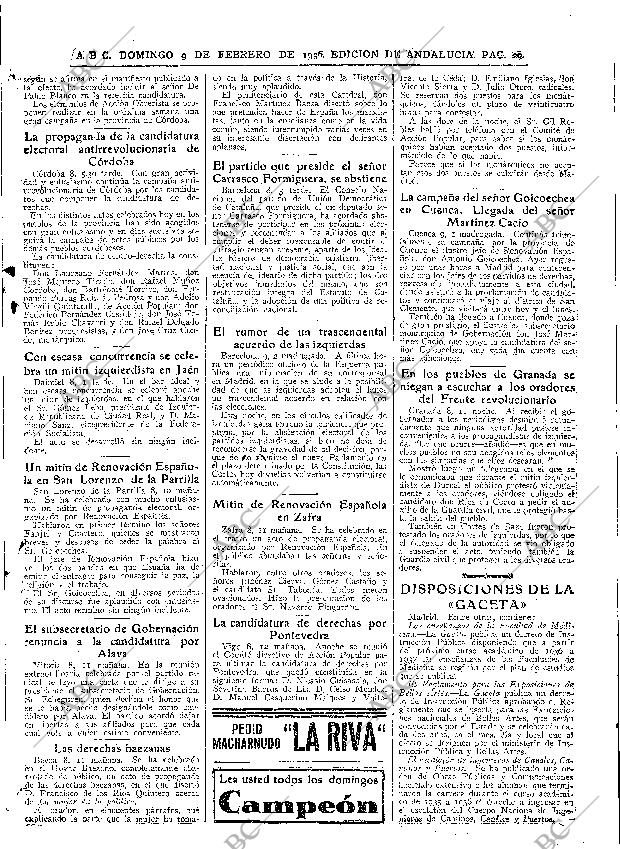 ABC SEVILLA 09-02-1936 página 29