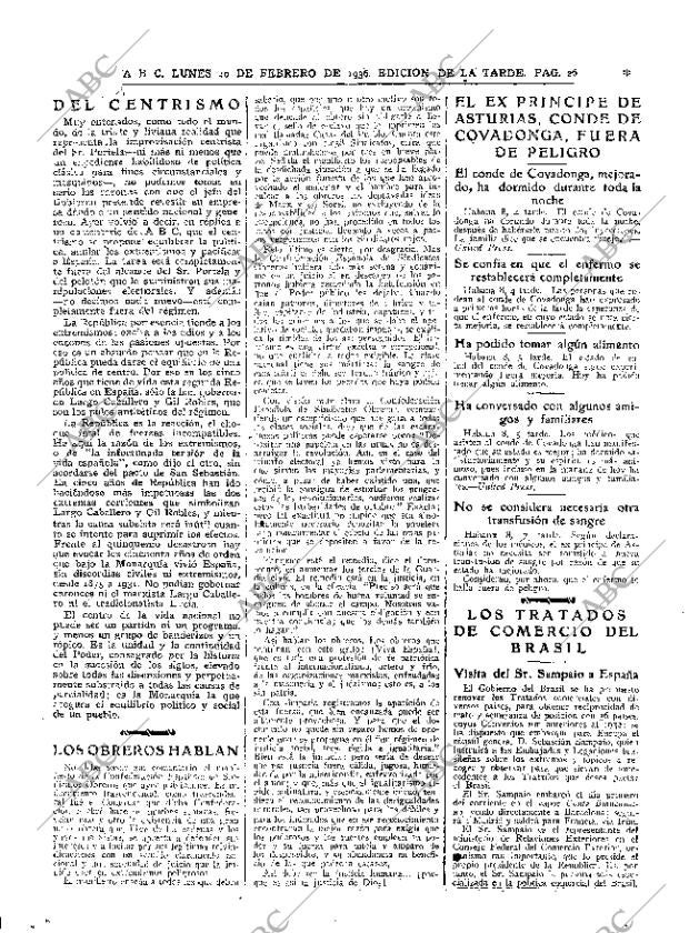 ABC MADRID 10-02-1936 página 26