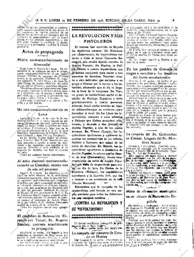 ABC MADRID 10-02-1936 página 29