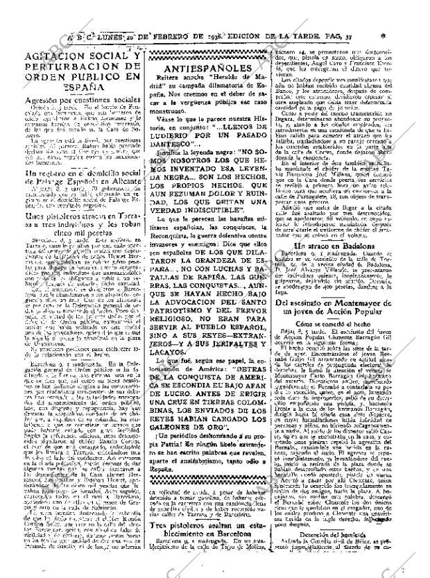 ABC MADRID 10-02-1936 página 37