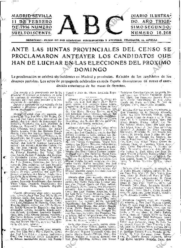 ABC SEVILLA 11-02-1936 página 15