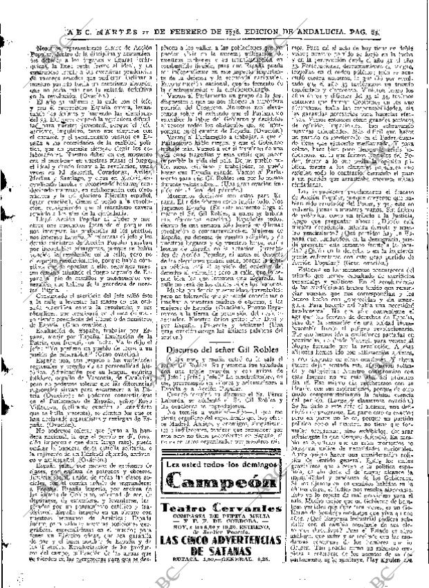 ABC SEVILLA 11-02-1936 página 23