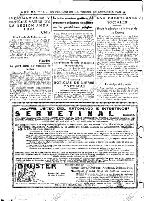 ABC SEVILLA 11-02-1936 página 34