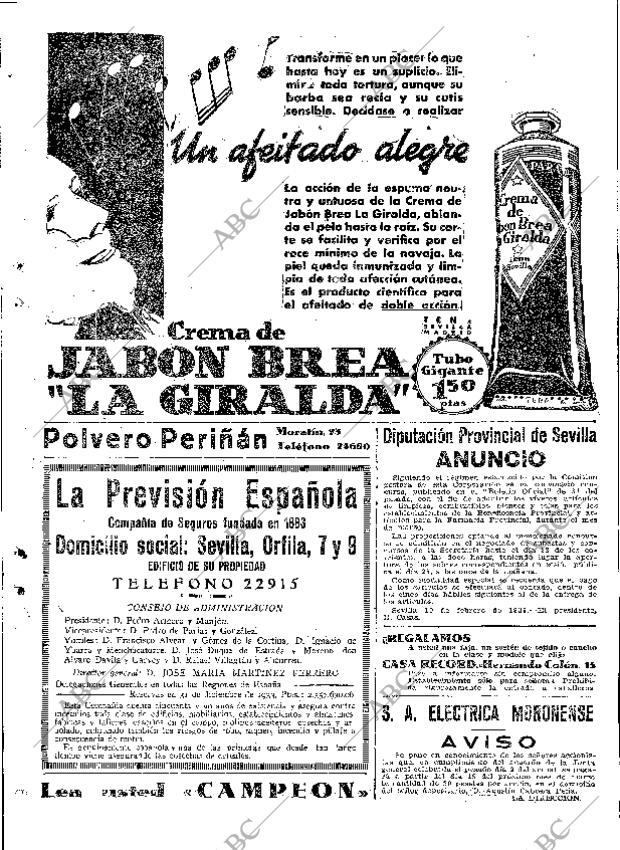 ABC SEVILLA 11-02-1936 página 49