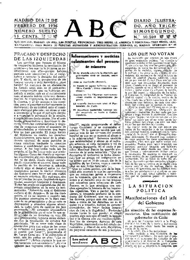 ABC MADRID 12-02-1936 página 17