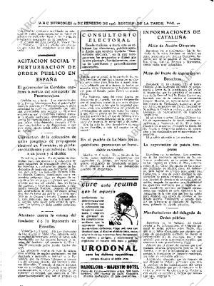 ABC MADRID 12-02-1936 página 20