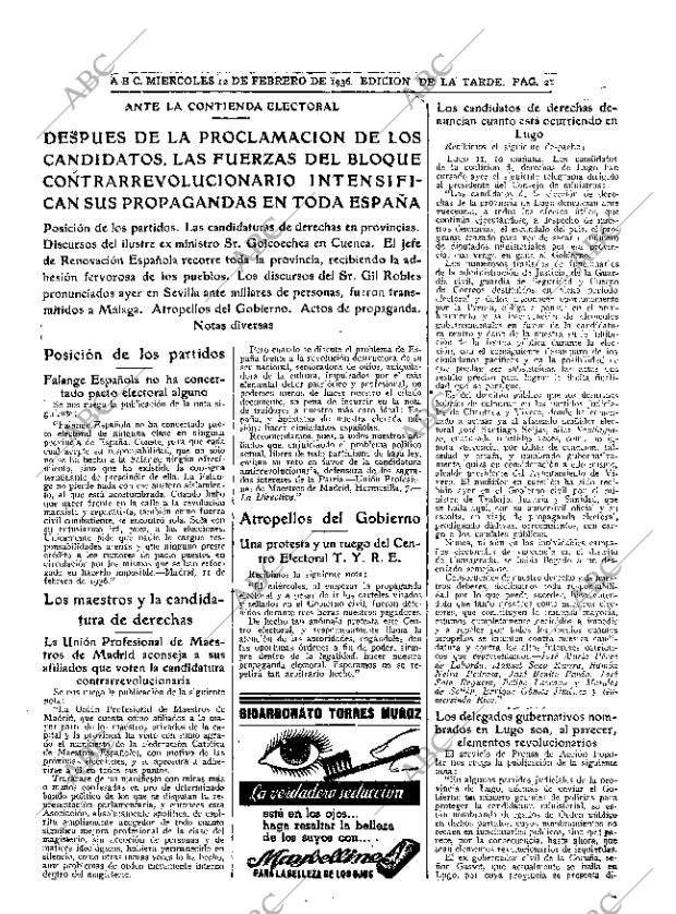 ABC MADRID 12-02-1936 página 21