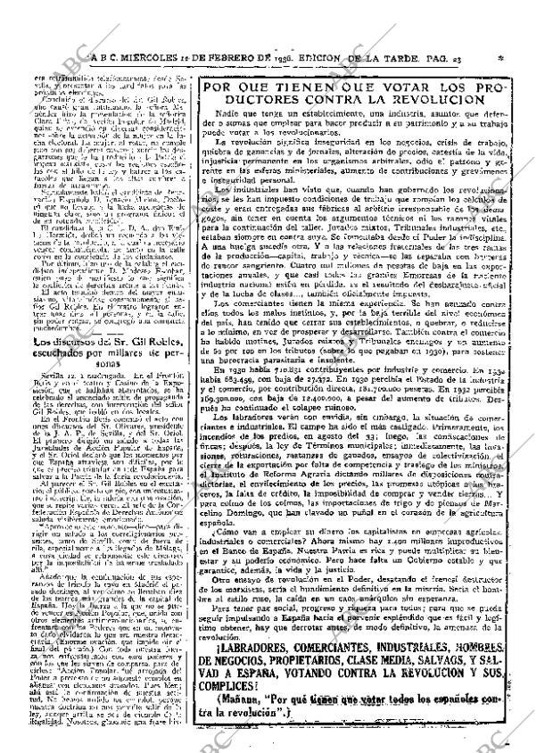 ABC MADRID 12-02-1936 página 23