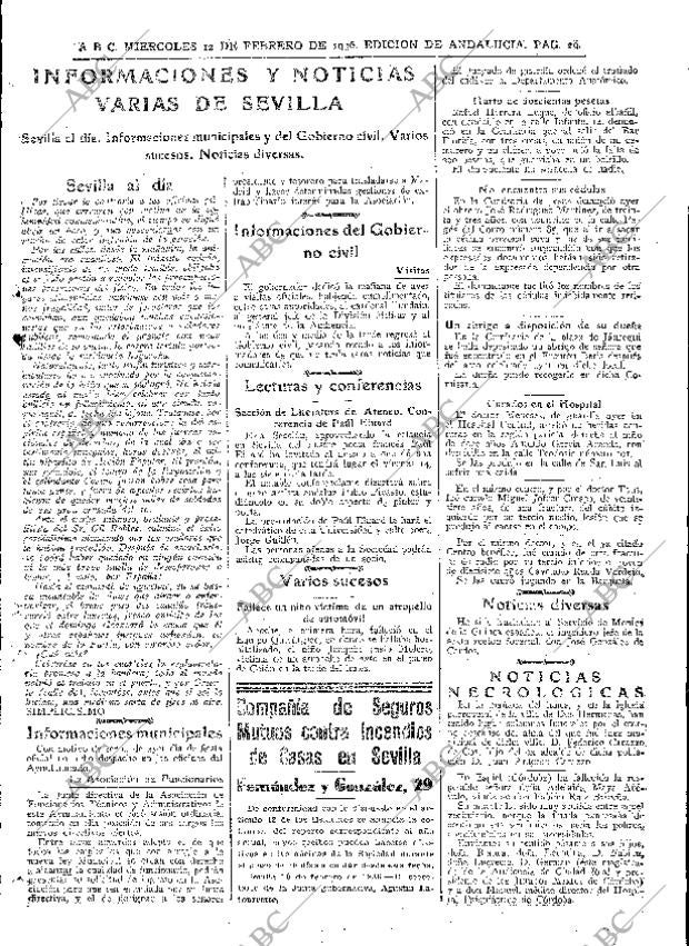 ABC SEVILLA 12-02-1936 página 27