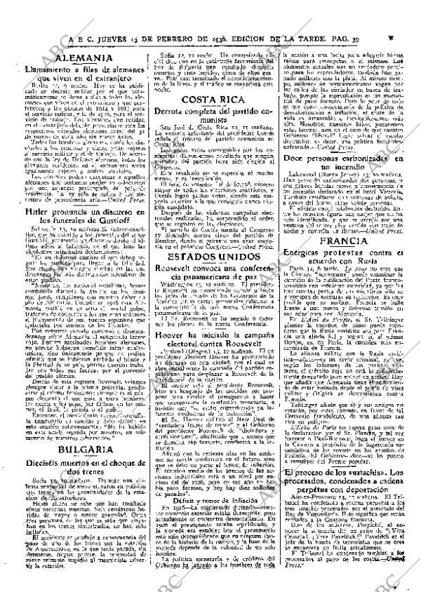 ABC MADRID 13-02-1936 página 33