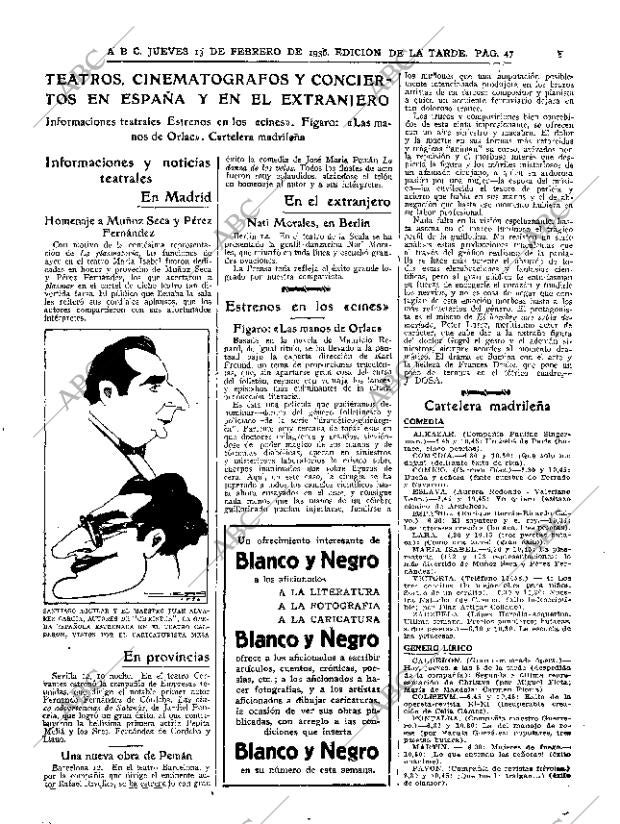 ABC MADRID 13-02-1936 página 41