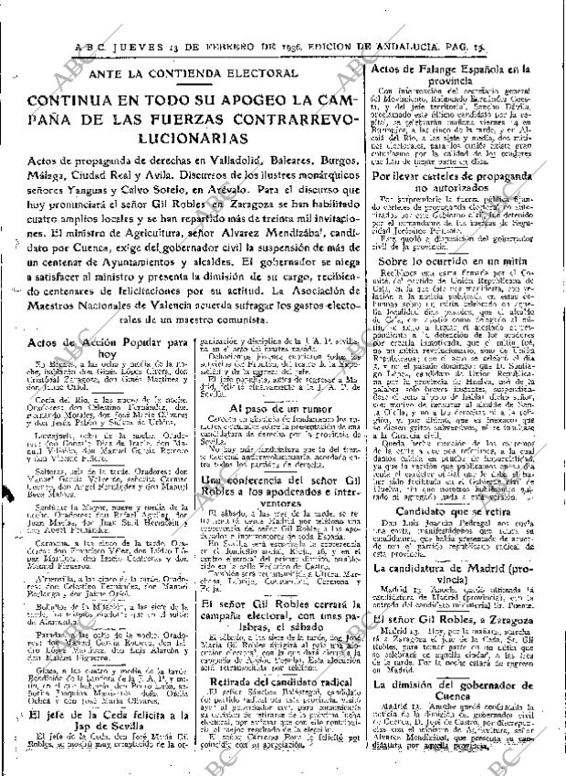 ABC SEVILLA 13-02-1936 página 19