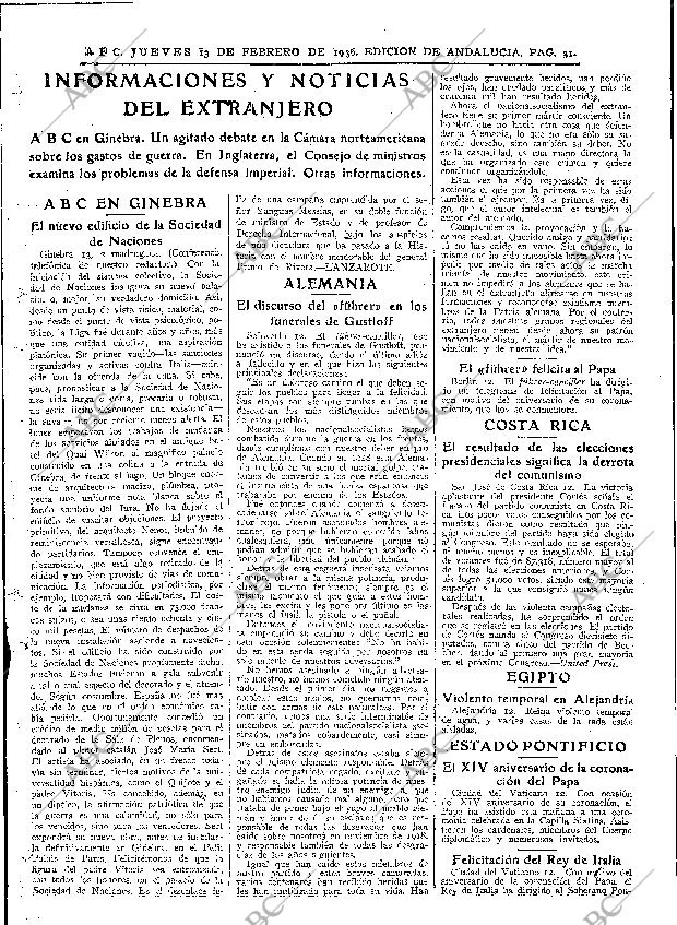 ABC SEVILLA 13-02-1936 página 31