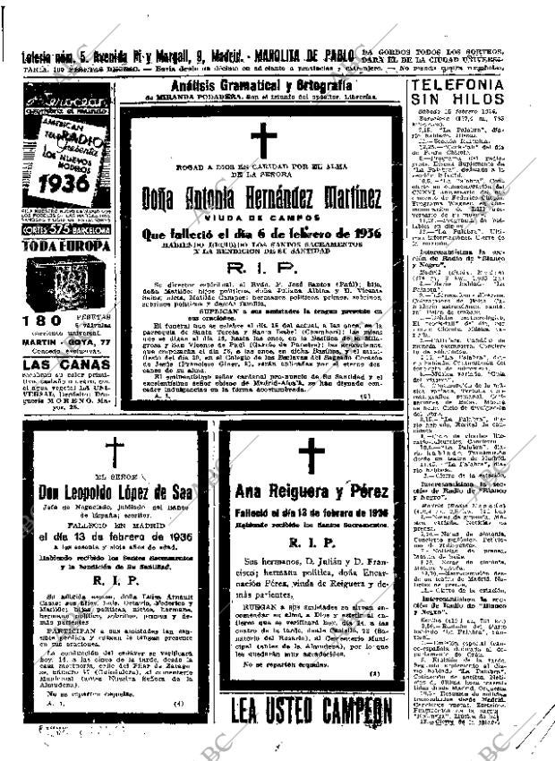 ABC MADRID 14-02-1936 página 55