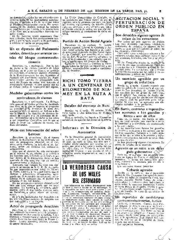 ABC MADRID 15-02-1936 página 47