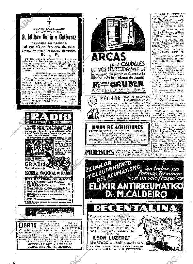 ABC MADRID 15-02-1936 página 60