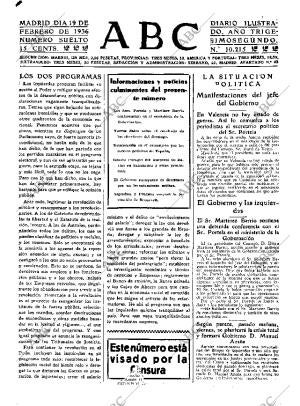 ABC MADRID 19-02-1936 página 17