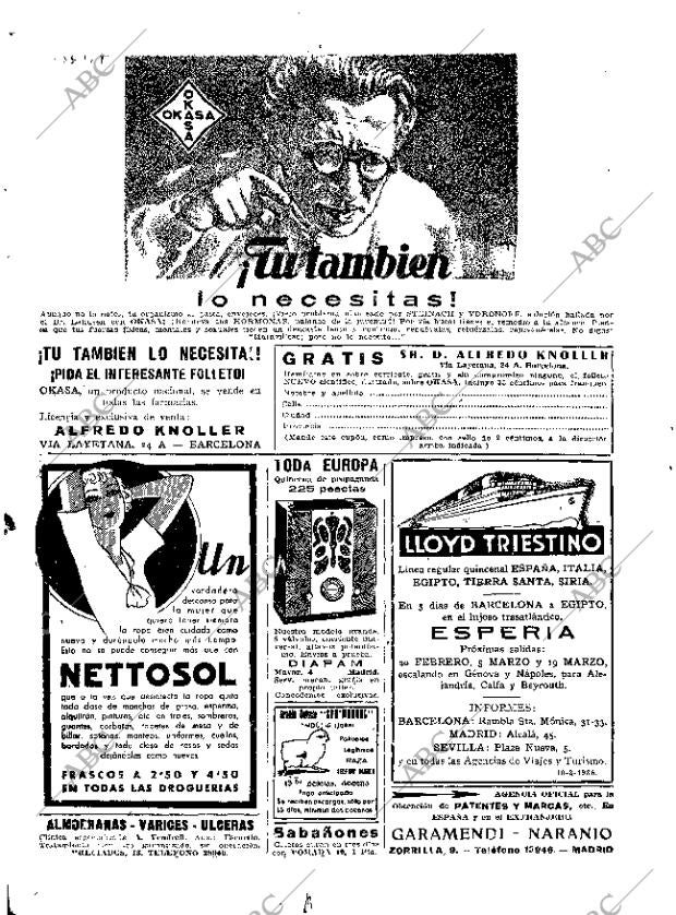 ABC MADRID 19-02-1936 página 2