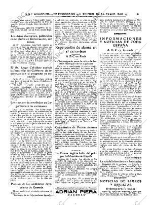 ABC MADRID 19-02-1936 página 27